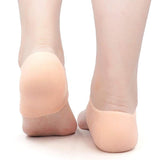 4pcs Plantar Fasciitis Heel Cushion Foot Sleeves Silicone Heel Protectors