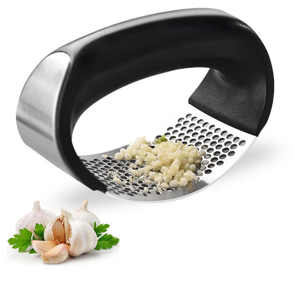 Household Manual Garlic Press Wtainless Steel Ginger Kitchen Tool