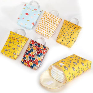 Reusable Waterproof Baby Diaper Storage Bag Organizer