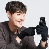 Winter Touchscreen Gloves for Men Women Anti-Slip Touch Screen Warm Lined Knit