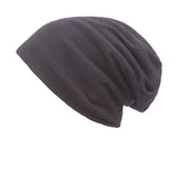 Unisex Hip Hop Skullies Beanies Hat Double Layer Warm Bonnet Caps