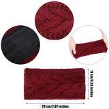 Winter Cable Knit Headband Fleece Lined Winter Ear Warmer Headband Wrap